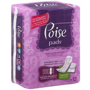 Poise Max Absorbency Extra Coverage