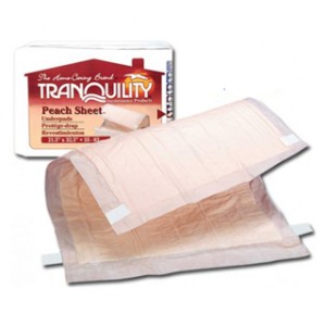 Tranquility - Peach Sheet Care Bed Pad